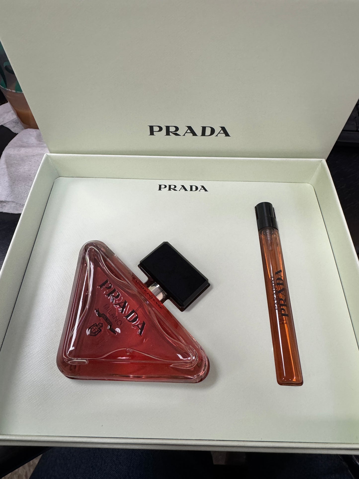 Gift Set Prada Intense 2pc 3.0 EDP intense + 10ml Women