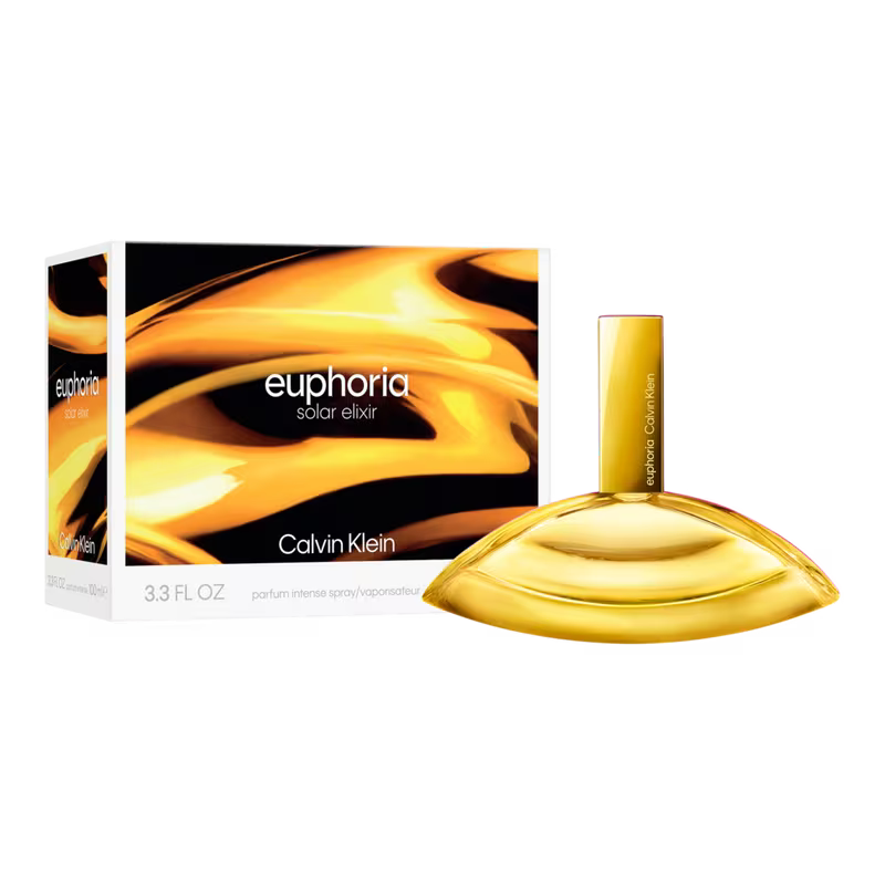 Euphoria Solar Elixir by Calvin Klein 3.4 oz. Parfum Intense Women