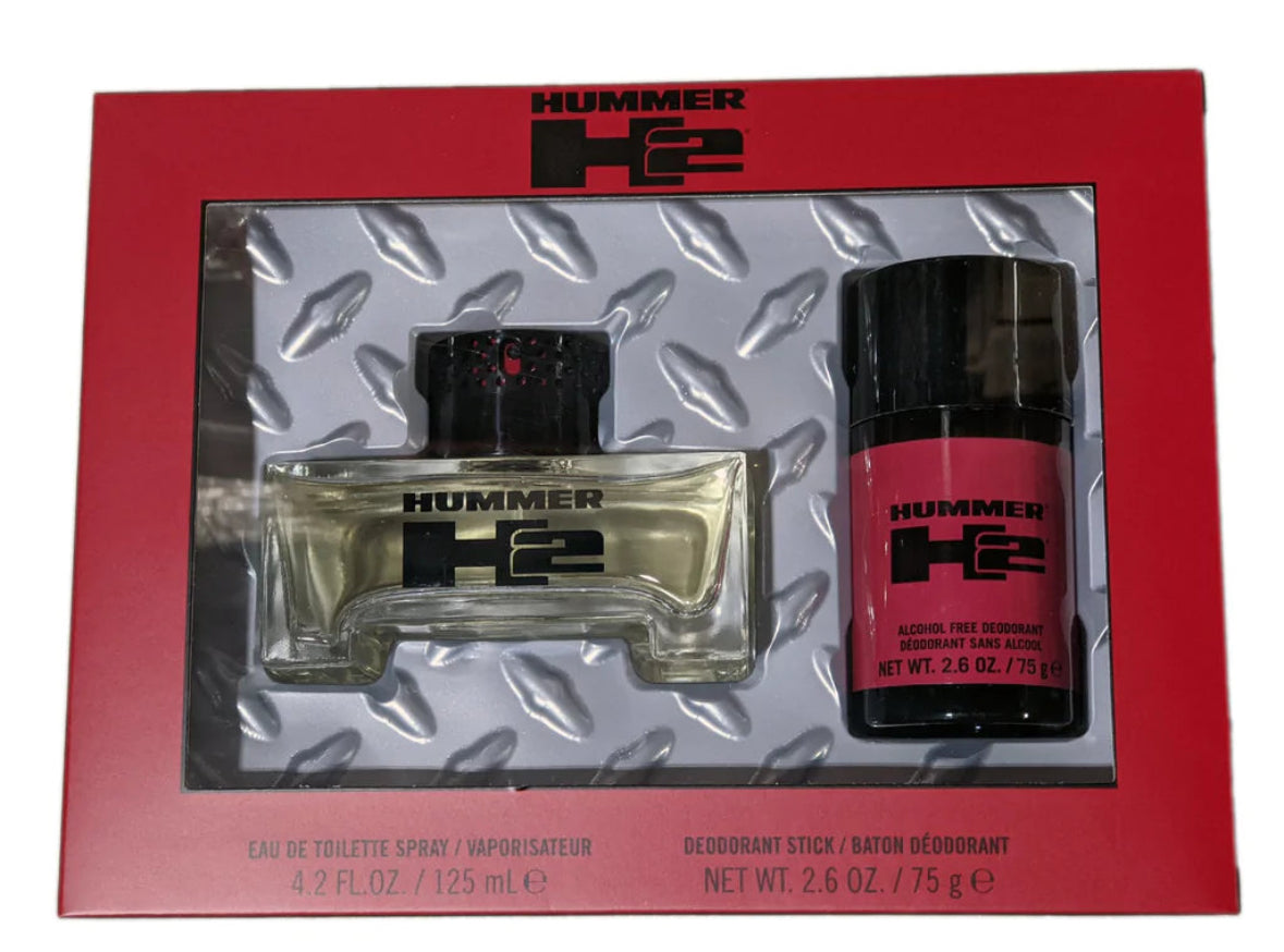 Gift Set Hummer H2 2pc 4.2 oz. EDT + Deo Men