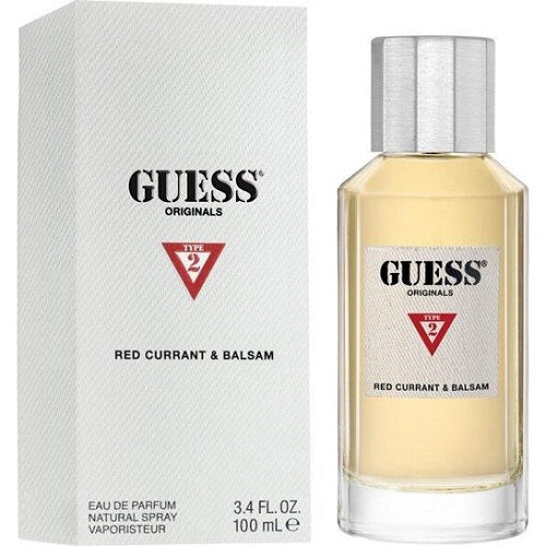 Type 2 Red Currant & Balsam By Guess 3.4 oz. EDP Men