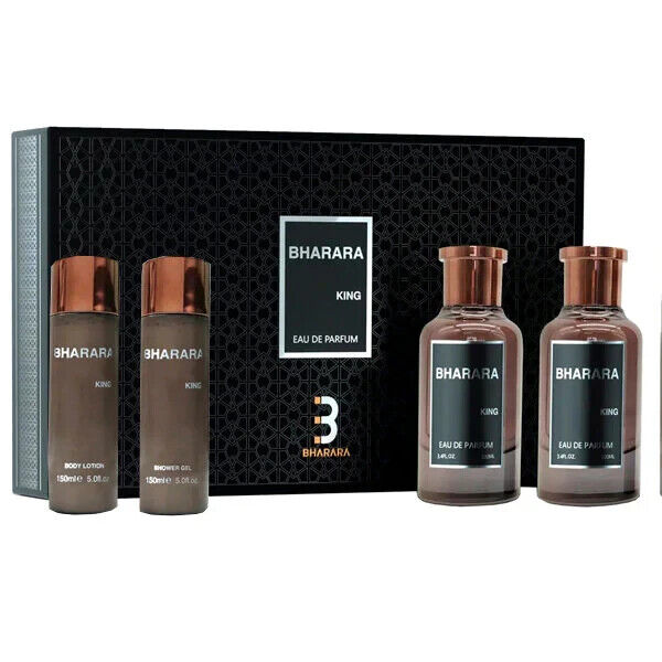 Gift Set Bharara King 4pc 3.4 oz. EDP + Men