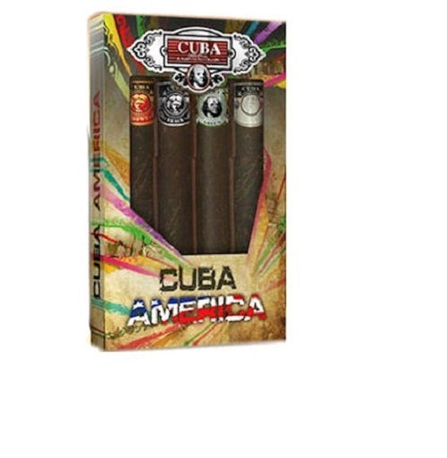 Gift Set Cuba America 4pc 1.2oz. Men