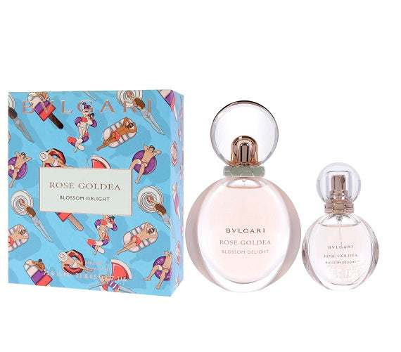 Gift Set Goldea Blossom Delight By Bvlgari 2pc 2.5oz.+ Mini Women