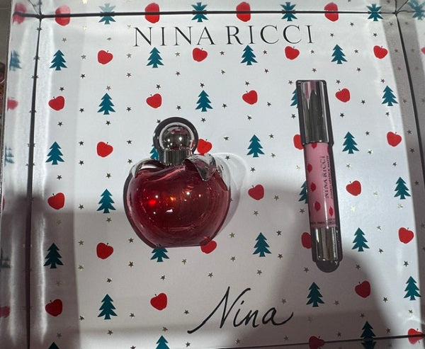 Gift Set Nina by Nina Ricci 2pc 1.7oz. + Lipstick Women