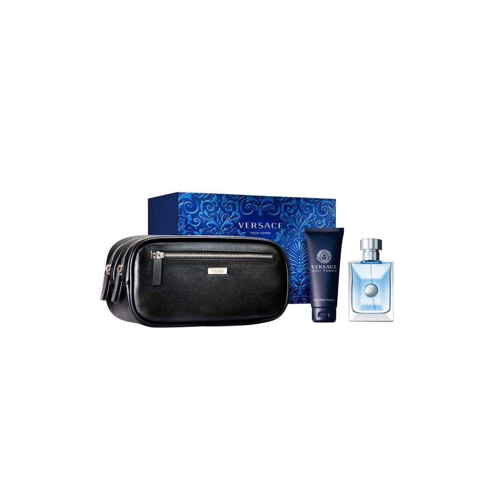 Set Versace Pour Homme 3pc Bag by Versace Men
