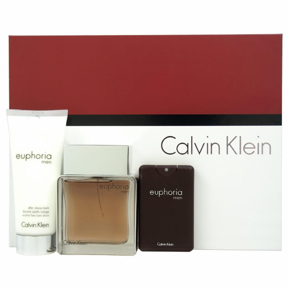 Set Euphoria 3pc 3.4 oz. EDT + by Calvin Klein