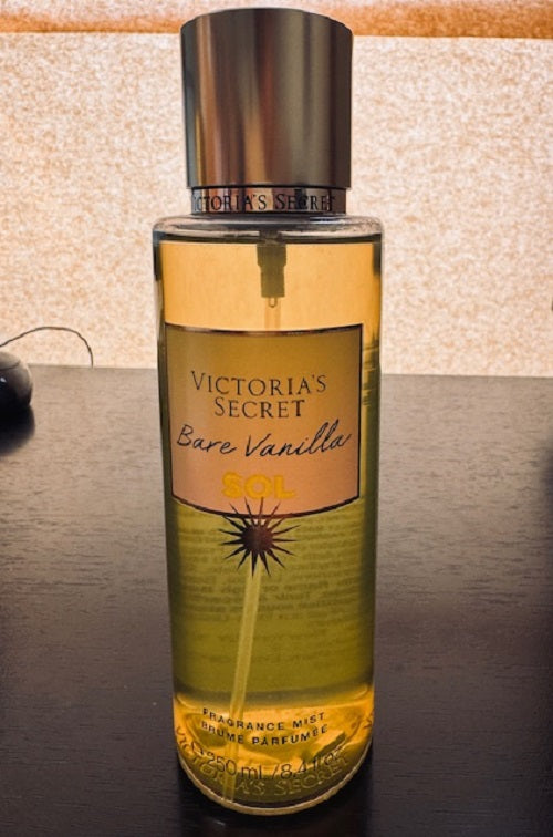Victoria's Secret Bare Vanilla Sol 8.4oz. (250ml) Fragrance Mist Women