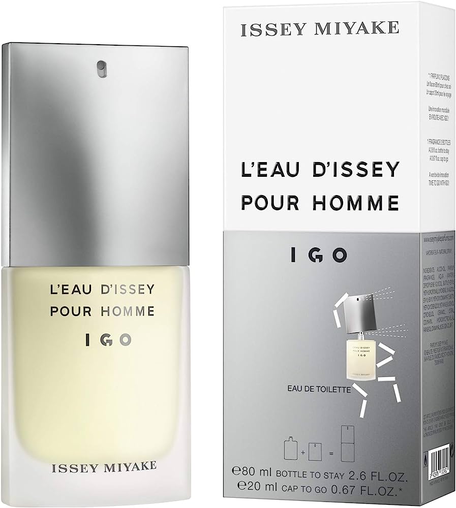 Igo By Issey Miyake 2.6 oz. + 0.67oz. Eau de Toilette Men