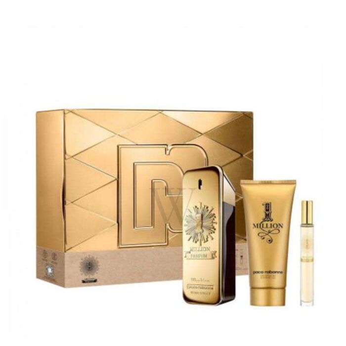 Gift Set Million By Paco Rabanne 3pc Parfum Men – The