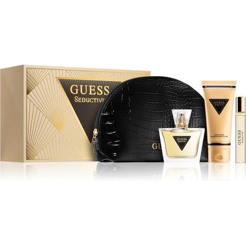 Gift Set Guess Seductive 4pc 2.5 oz. + Bag Women