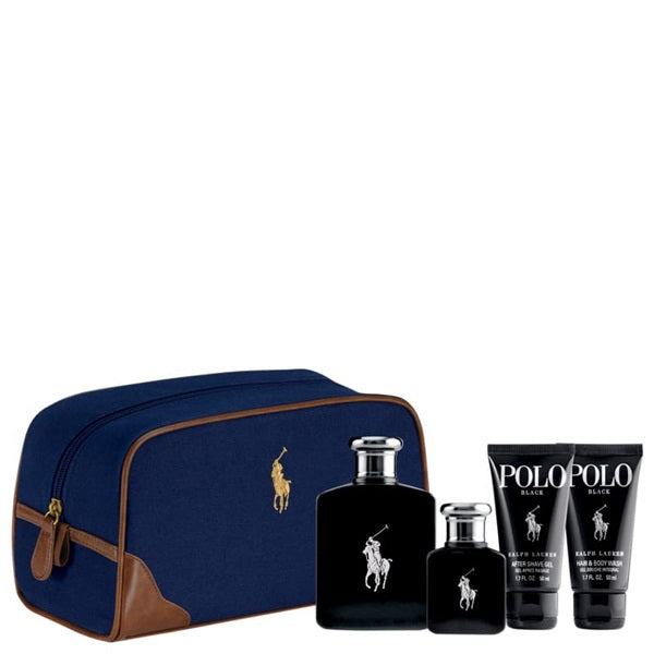 Set Polo Black By Ralph Lauren 5pc Men – The Perfume Club