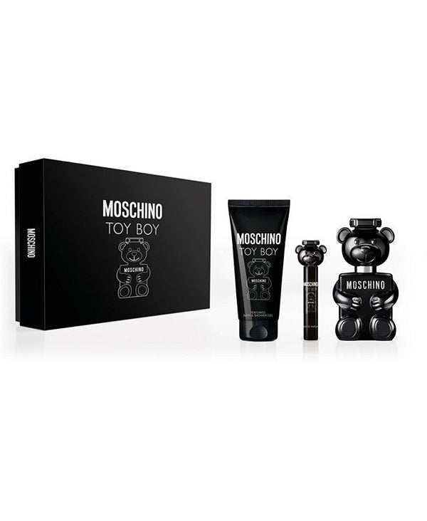 Gift Set Toy Boy by Moschino 3pc 3.4 oz. + 10ml + S/Gel Men