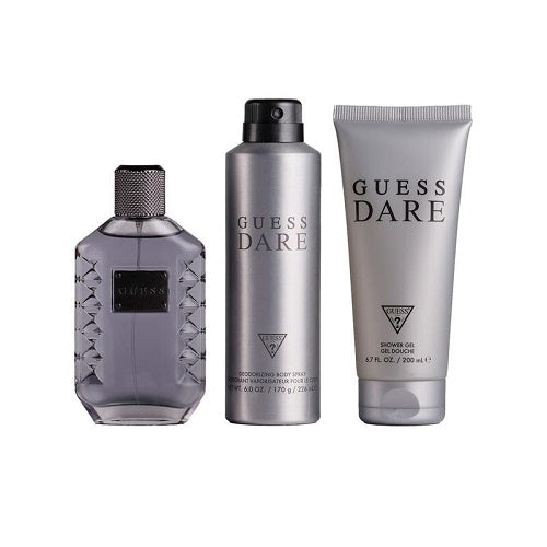 Gift Set Guess Dare 3pc 3.4 oz. Men