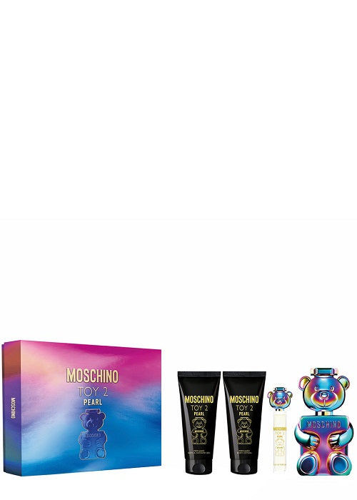 Gift Set Moschino Toy 2 Pearl 4pc 3.4 oz. EDP + Women