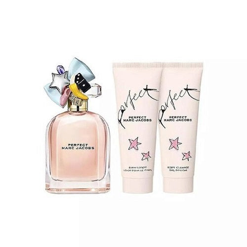 Gift Set Perfect By Marc Jacobs 3pc 3.3 oz. EDP + Women