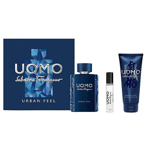 Gift Set Urban Feel 3pc 3.4 oz. EDT Men