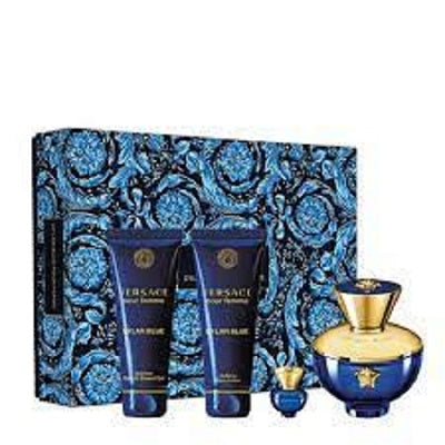 Set Versace Dylan Blue 4pc 3.4 oz. Women