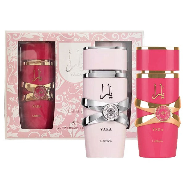 Gift Set Yara Duo 2pc 3.4 oz. Yara + Yara Candy 3.4 oz. Women