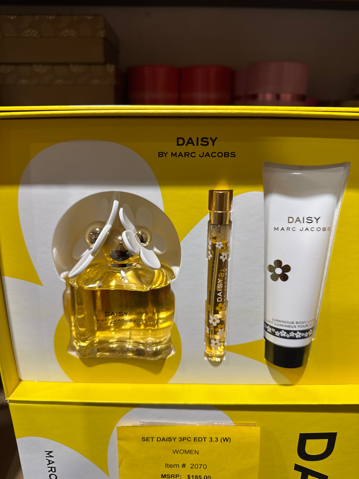 Gift Set Daisy 3pc 3.4 oz. EDT + 0.34oz. +B/L Women