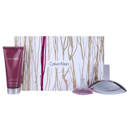 Gift Set Euphoria 3pc 3.4 oz. edp + By Calvin Klein