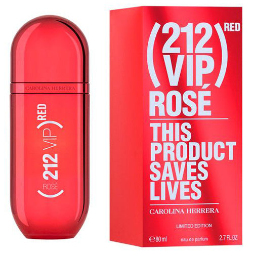 212 VIP Red Rose 2.7 oz.  EDP By Carolina Herrera