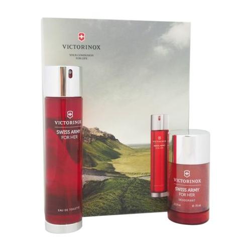 Gift Set Swiss Army 2 pc 3.4 oz. EDT + Deo  By Swiss Army Women