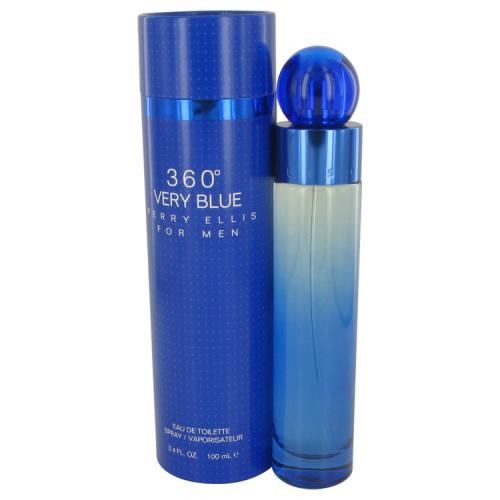 360 Very Blue 3.4 oz. EDT  By Perry Ellis