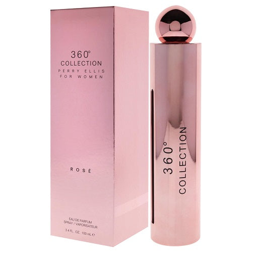 360 Collection Rose by Perry Ellis  3.4 oz. EDP Women