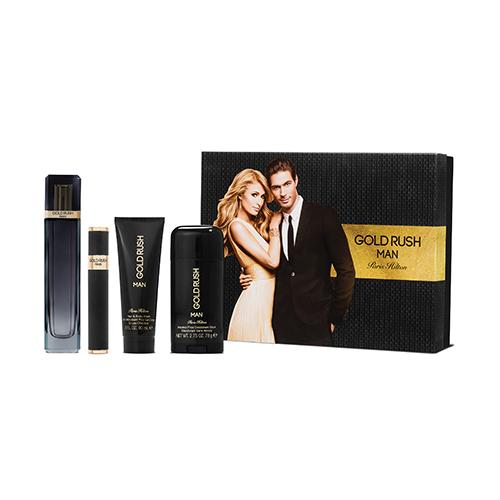 Gift Set Gold Rush 4pc 3.4 oz. + By Paris Hilton