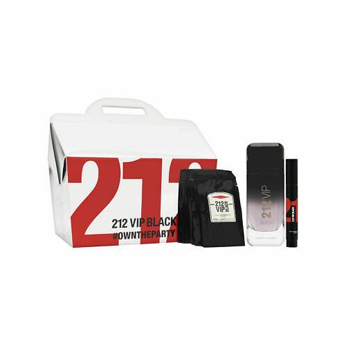 Gift Set 212 VIP Black By Carolina Herrera