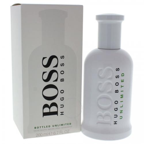 Boss # 6 White 6.7 oz EDT Unlimited By Hugo Boss Men