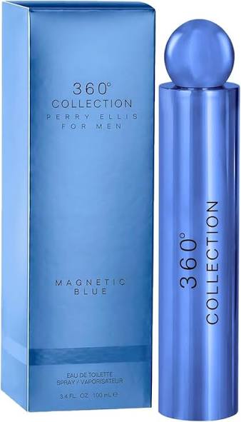 360 Collection Magnetic Blue 3.4 oz. EDT Men