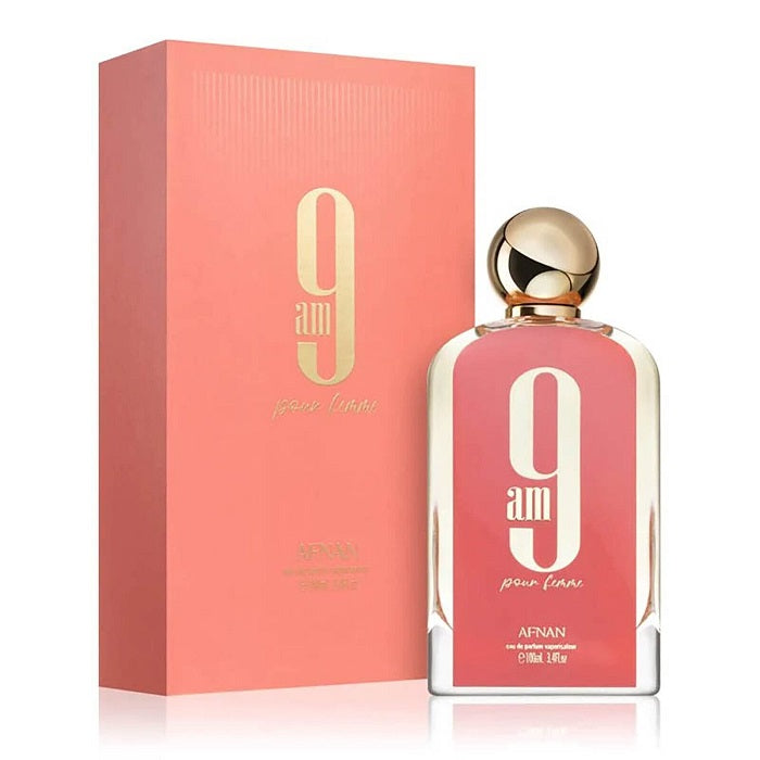 9 Am pour Femme By Afnan 3.4 oz. (100ml) Eau de Parfum Spray Woman