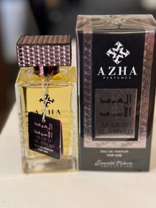 Azha Al Oud Al Aswad 3.3 oz. Eau de Parfum Men