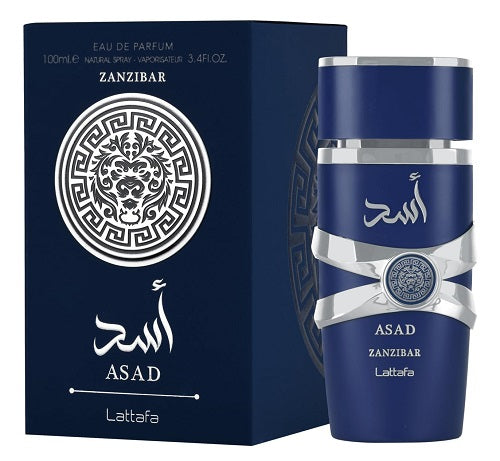 ASAD Zanzibar By Lattafa 3.4 oz. EDP Men