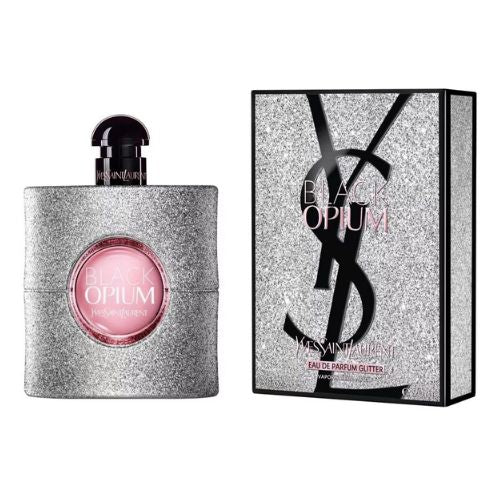 Opium Black Glitter By YSL 3.0 oz. Eau de Parfum Glitter Women