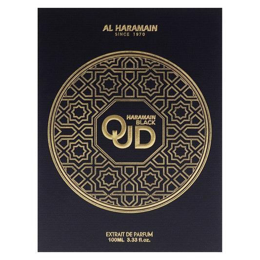 Black Oud Extrait 3.3 oz. Parfum by Al Haramain Men