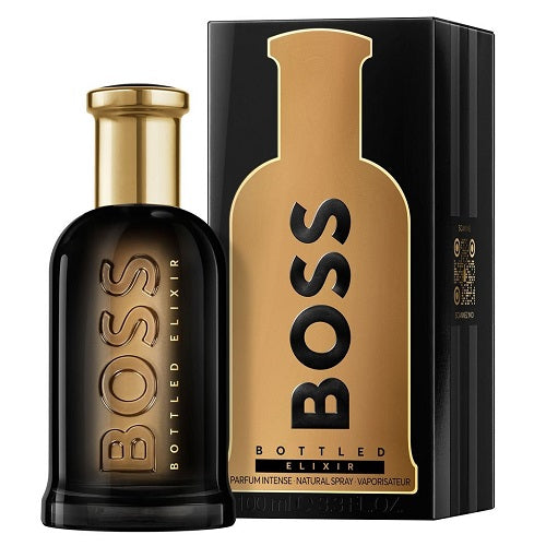 Boss Bottled Elixir By Hugo Boss 3.3 oz. Parfum Intense Men