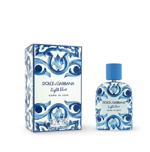 Light Blue Capri in Love By Dolce & Gabbana 3.3 oz. Men