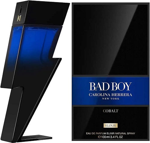 Bad Boy Cobalt Elixir 3.4 oz. EDP by Carolina Herrera Men