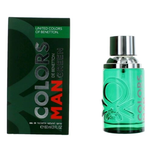 Colors Man Green By Benetton 2.0 oz. Eau de Toilette Men