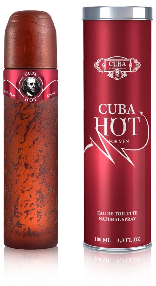 Cuba Hot 3.3 oz. Eau de Toilet Men