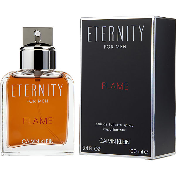 Eternity Flame 3.4 oz. Eau de Toilette Spray Men