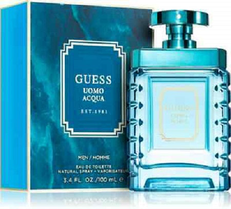 Guess Uomo Acqua 3.4 oz. Eau de Toilette Men