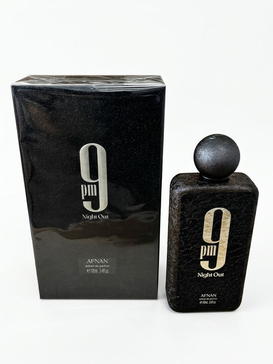 AFNAN | 9PM Night Out | Unisex 3.4 Oz Extrait de Parfum