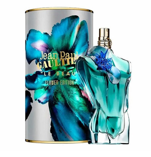 Jean Paul Gaultier "Le Bleu" Flower Edition 4.2 oz. EDP Men
