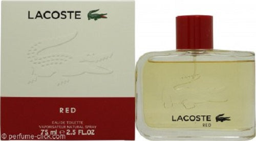 Lacoste Red 2.5 oz. Eau de Toilette Spray Men