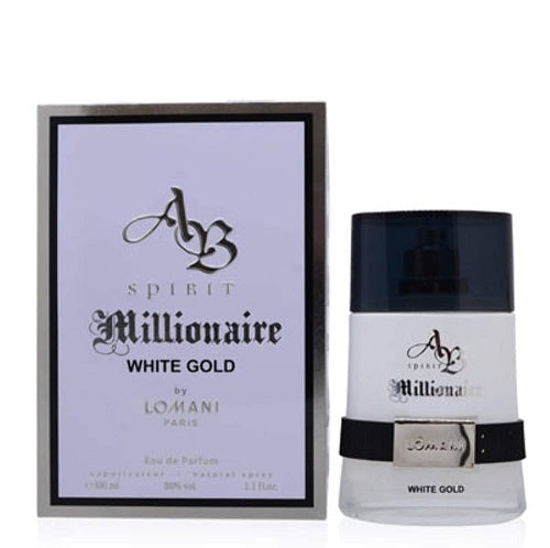 Millionare White Gold by Ab Spirit 3.3 oz. EDP Men