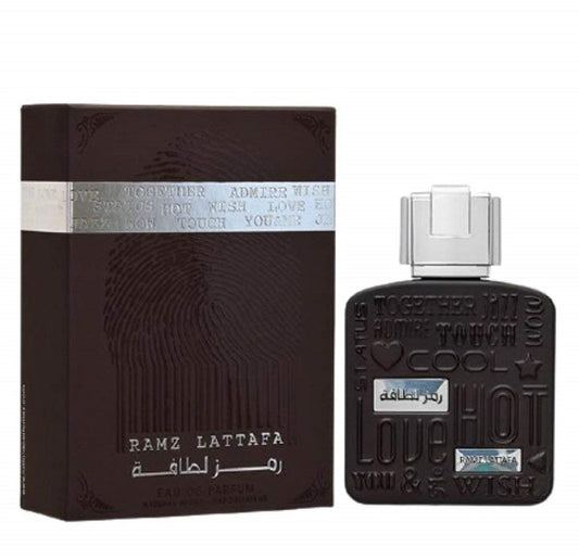 Ramz Silver By Lattafa 3.4oz. EDP Men