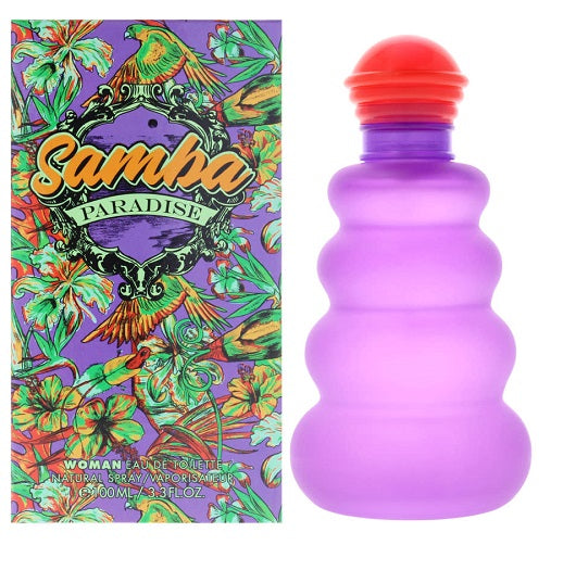 Samba Paradaise 3.3 oz. Eau de Toilette Spray Men